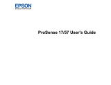 Epson ProSense 17 User manual