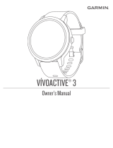 Garmin VIVOACTIVE 3 Smartwatch User manual