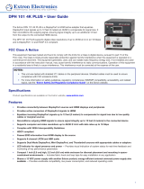 Extron DPH 101 4K PLUS User manual