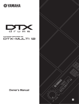 Yamaha DTXM12 User manual