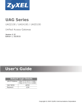 ZyXEL UAG4100 User manual
