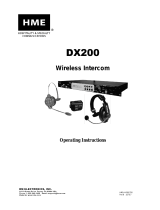 Clear-Com DX200 User guide