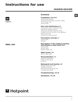 Hotpoint HE8L 493P UK User guide