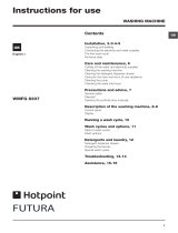 Hotpoint WMFG 8337G UK User guide