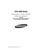 Samsung SCH r400 User manual