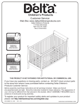 Delta Children Charleston/Glenwood 3-in-1 Crib Assembly Instructions