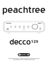Peachtree Audio decco 125 User manual