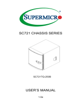 Supermicro CSE-721TQ-250B User manual