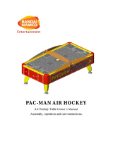 Sharper Image Pac-Man Air Hockey Table Owner's manual
