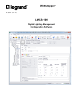 Legrand LMCS-100 Configuration Software User guide