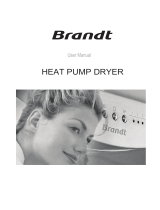 Brandt BWD58H2DA User manual
