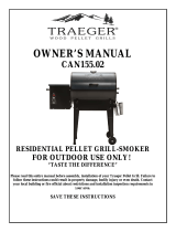 Traeger CAN155.01 Owner's manual