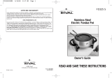 Rival FD325 S User manual