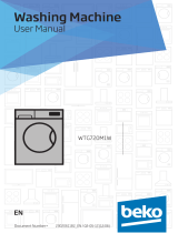 Beko WTG720M1 Owner's manual