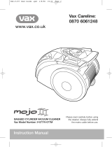 Vax Mojo III - V077 Owner's manual