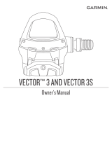 Garmin Vector 3 Owner's manual