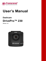 Transcend DrivePro 230 User manual