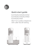 AT&T EL51103 Quick start guide