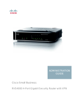 Cisco RVS4000 Owner's manual