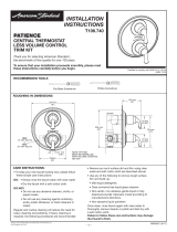 American Standard T106740.295 Installation guide