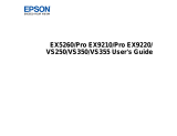 Epson VS250 User guide