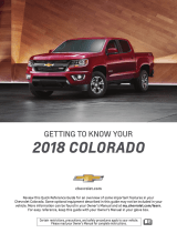 Chevrolet Colorado 2018 User guide