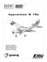E-flite Apprentice S 15e User manual