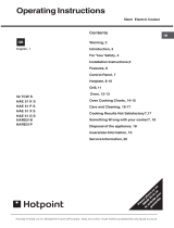 Hotpoint HARE51K User manual