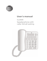 AT&T CL2909 User manual