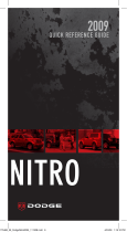 Dodge 2009 nitro Reference guide