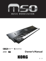 Korg M50 Owner's manual