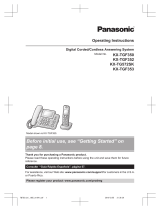 Panasonic KXTGF350 Operating instructions