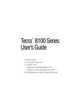 Toshiba 8100 User guide