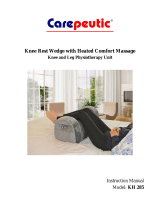 Carepeutic Warming Leg Rest Massager Owner's manual