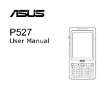 Asus P527 - Smartphone - GSM User manual