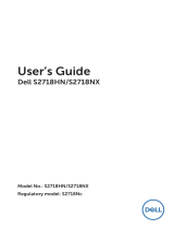 Dell S2718HN/S2718NX User guide