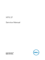 Dell XPS 27 7760 User manual