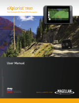 Magellan eXplorist TRX 7 User manual