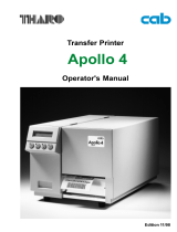 CAB Apollo Operating instructions