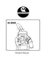 Maruyama BL9000 User manual