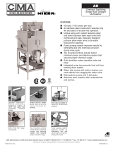 CMA Dishmachines AH Datasheet