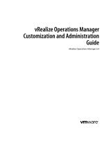 VMware vRealize vRealize Operations Manager 6.4 User guide