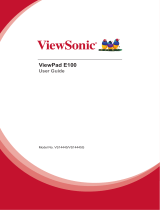 ViewSonic VIEWPAD 100 - VIEWPAD 100 Owner's manual