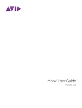 M-Audio Mbox User manual