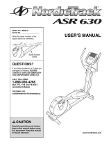 NordicTrack Audiostrider NTEL7506.1 User manual