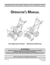 Yard Machines 31A-63BD700 User manual