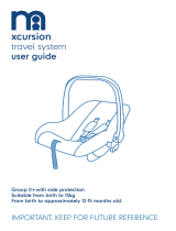 mothercare Xcursion Travel System User guide