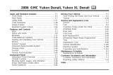 GMC 2006 Yukon XL Denali Owner's manual