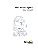 Martin MAC Axiom Hybrid User manual