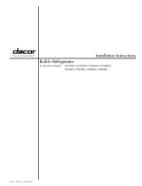 Dacor EF42NBSS User manual